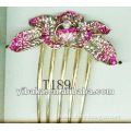 Jewelry crystal combs